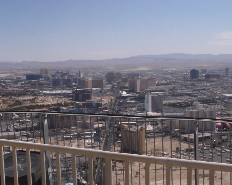 las vegas stratosphere view